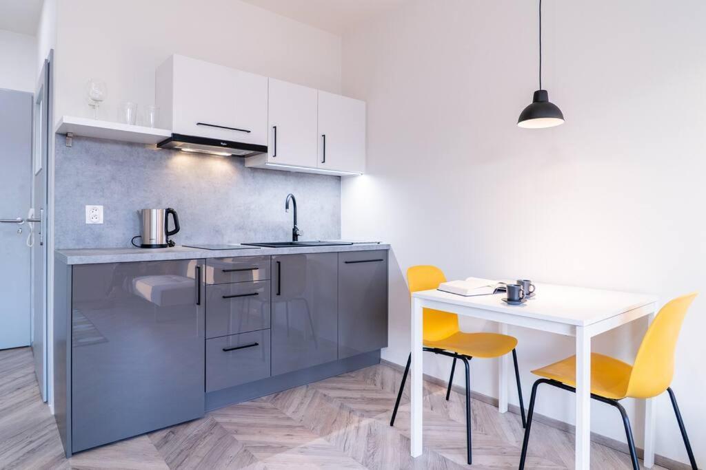Brno Center View Apartement B - With Self Check-In Exterior foto